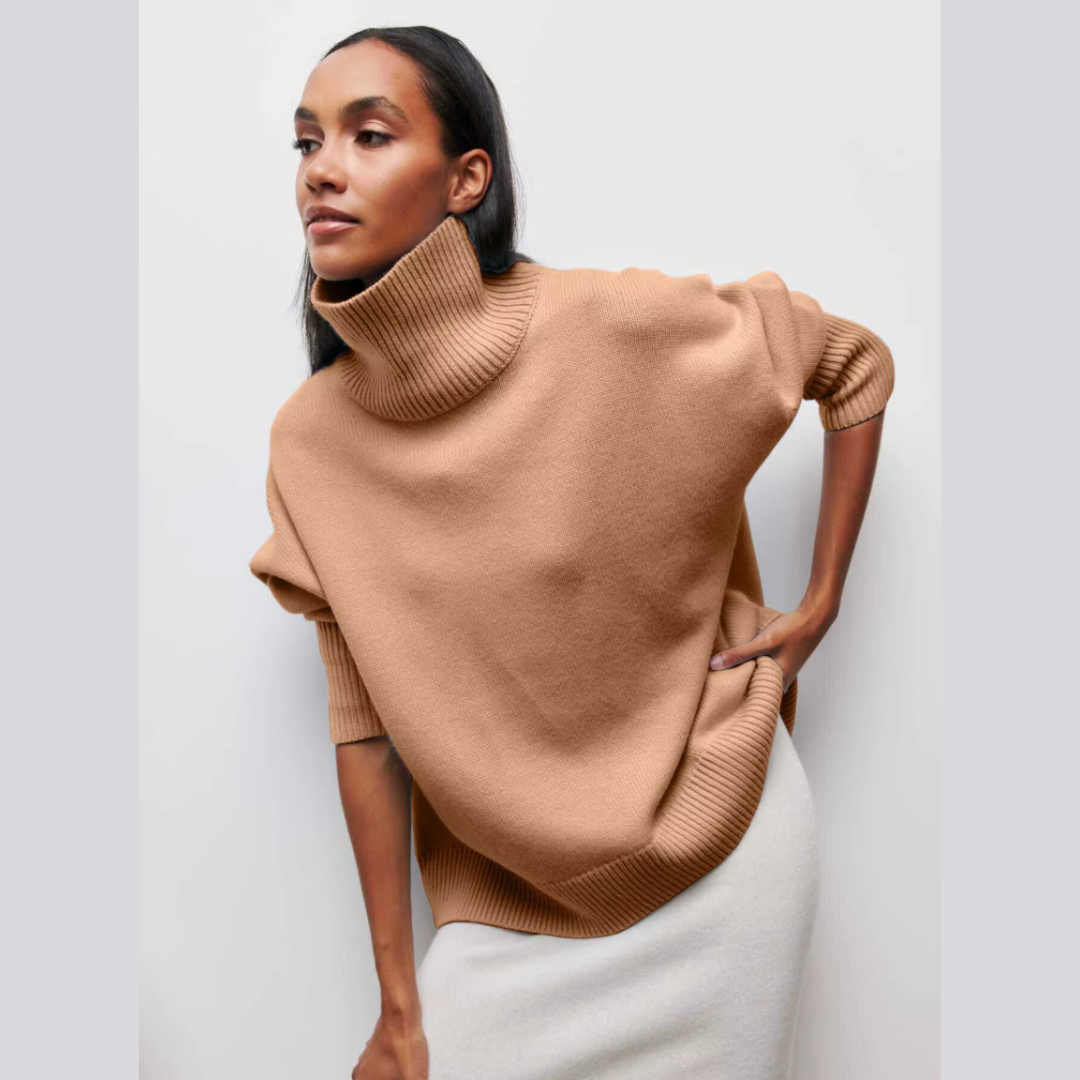Zyra™ | Lun højhalset sweater