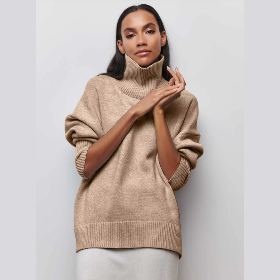 Zyra™ | Lun højhalset sweater