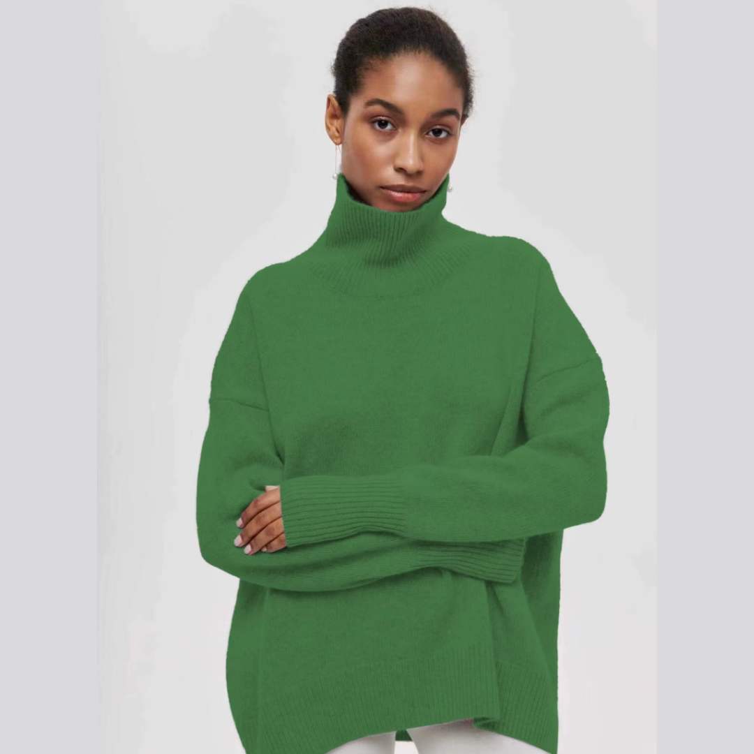 Zyra™ | Lun højhalset sweater