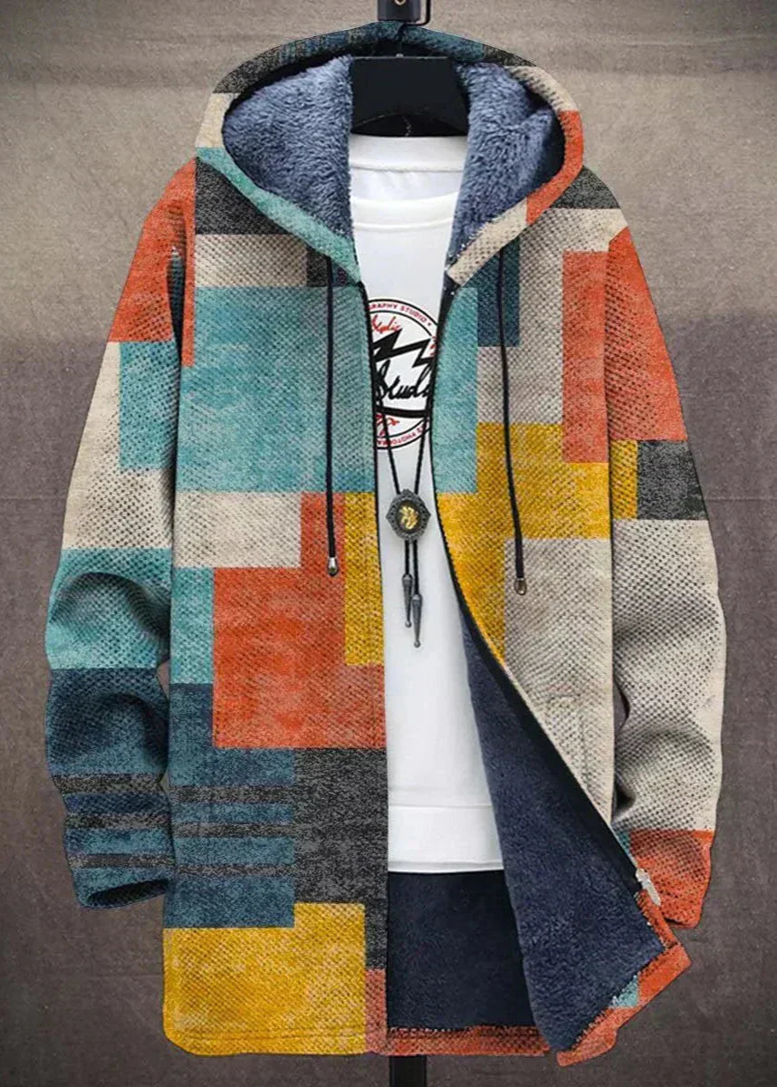 Zyra™ | Tidløs Patchwork Cardigan