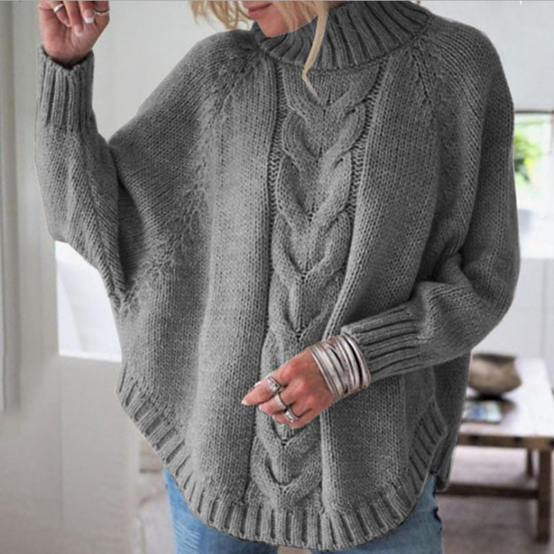 Zyra™ | Elegant poncho-inspireret trøje
