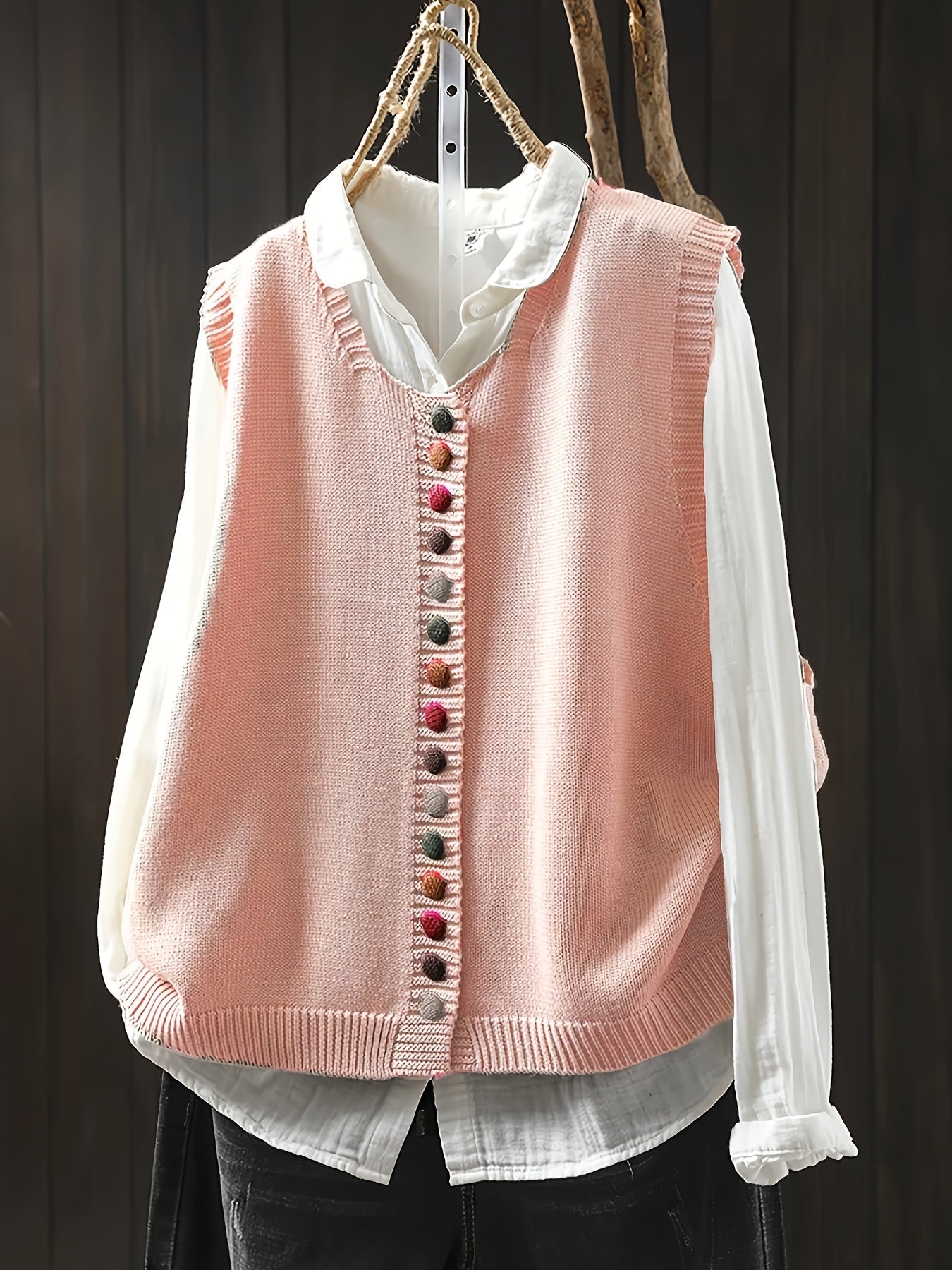 Zyra™ | Ærmeløs Strikket Vest