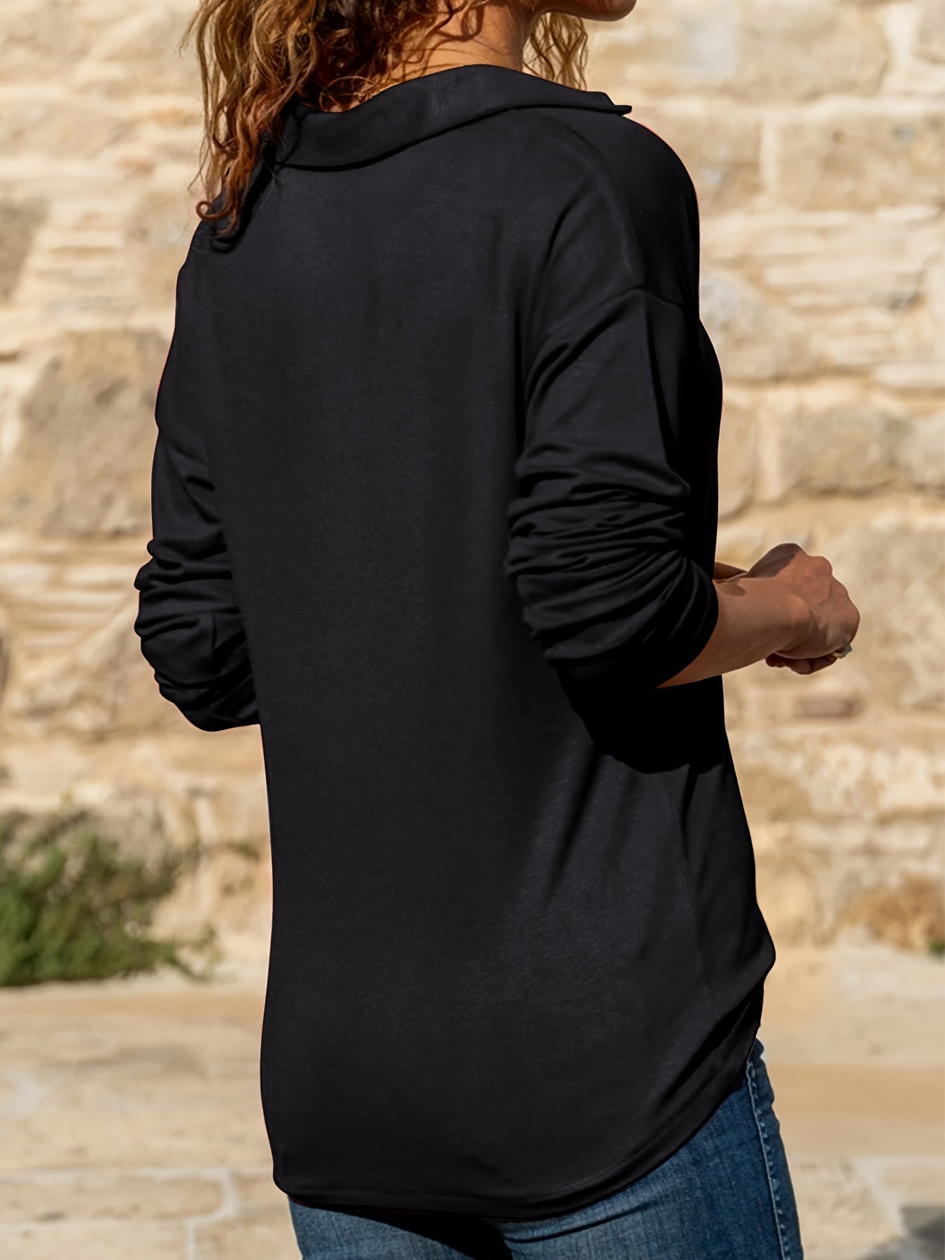 Zyra™ | Afslappet Zip-bluse med Komfort