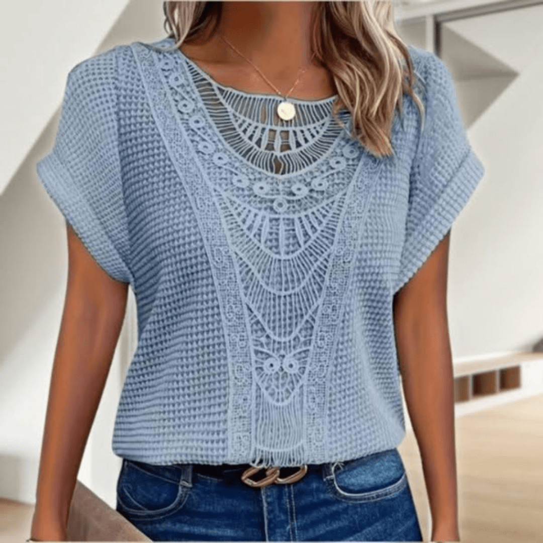Zyra™ | Elegant Ibiza-inspireret Bluse