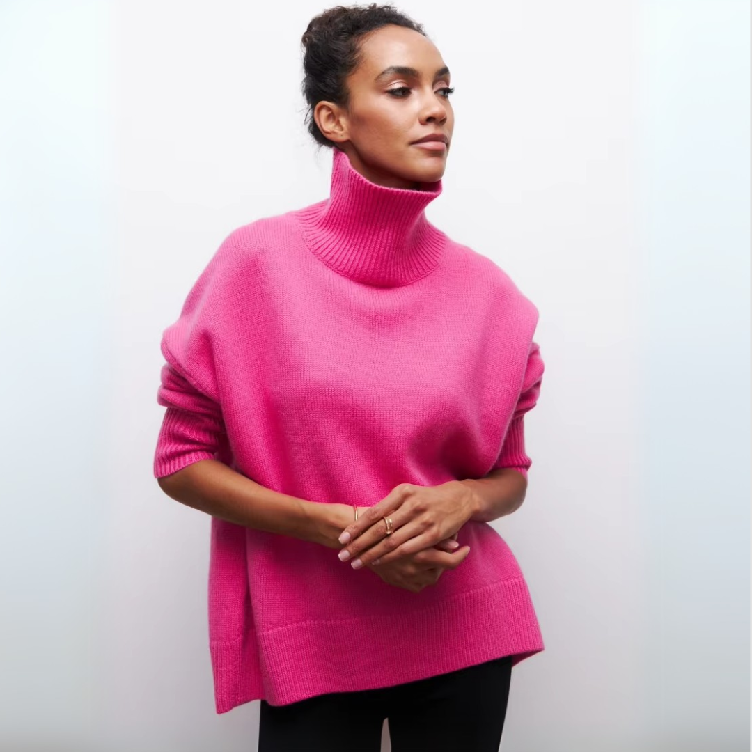 Zyra™ | Lun højhalset sweater
