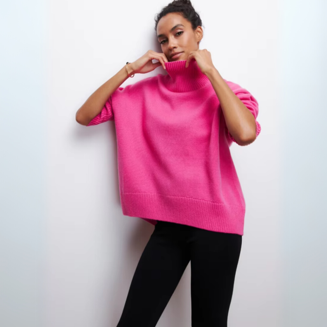 Zyra™ | Lun højhalset sweater