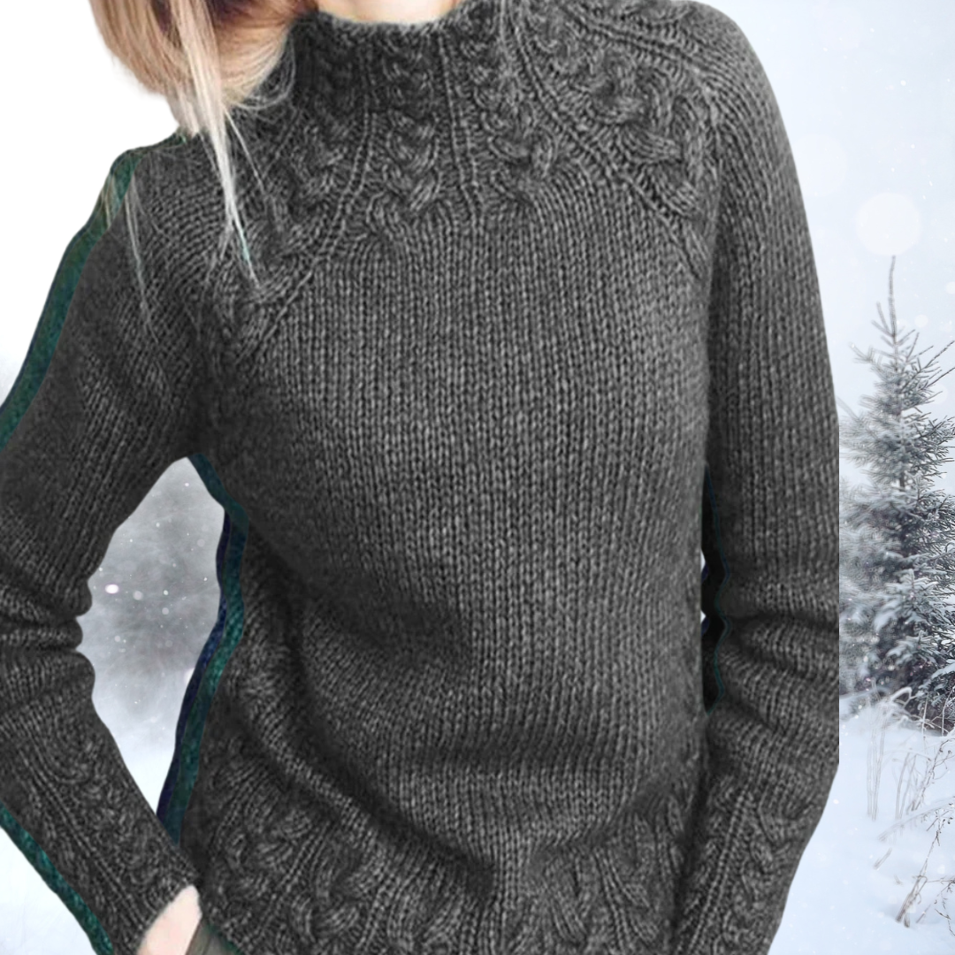 Zyra™ | Elegant Turtleneck Sweater
