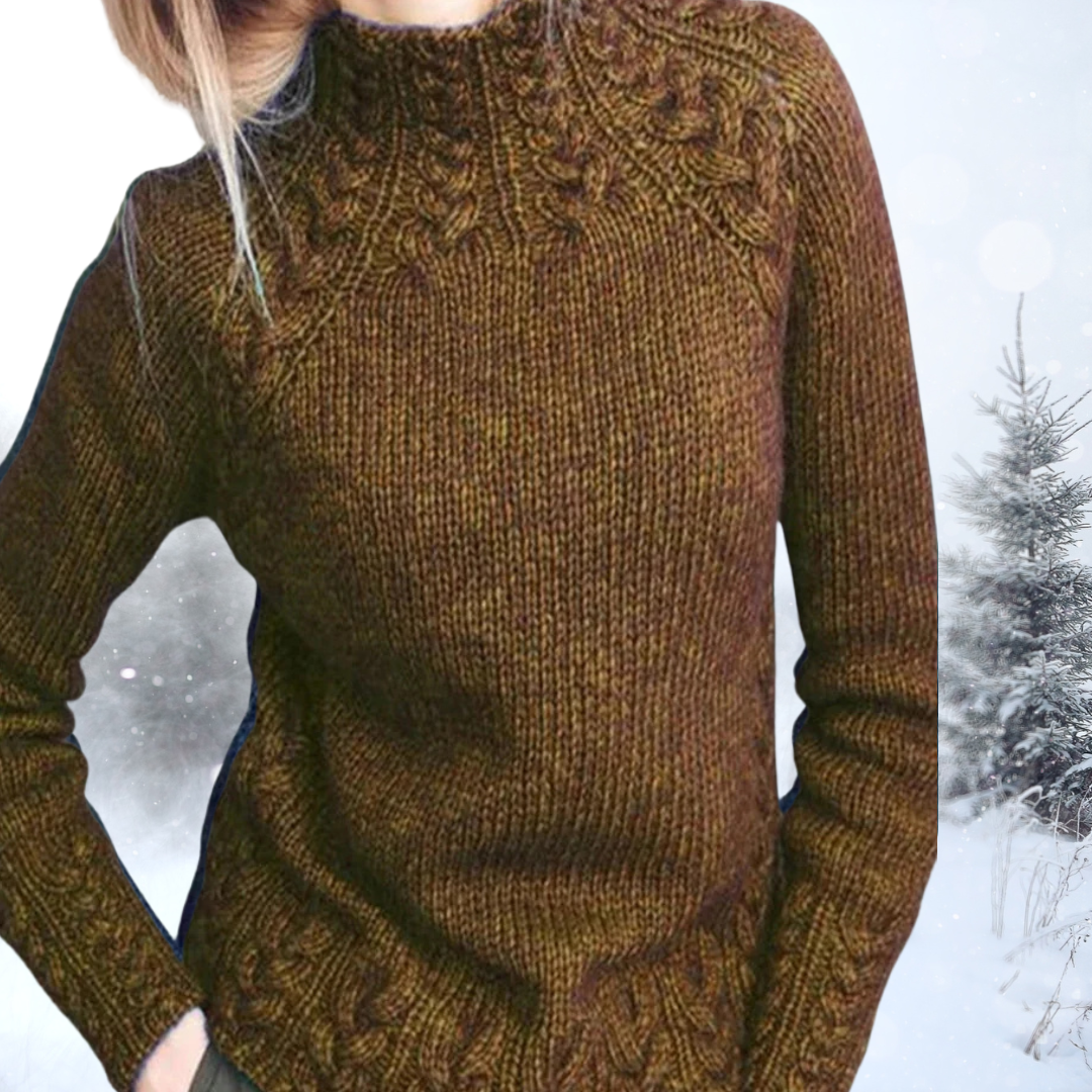 Zyra™ | Elegant Turtleneck Sweater