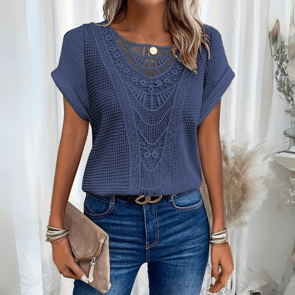 Zyra™ | Elegant Ibiza-inspireret Bluse