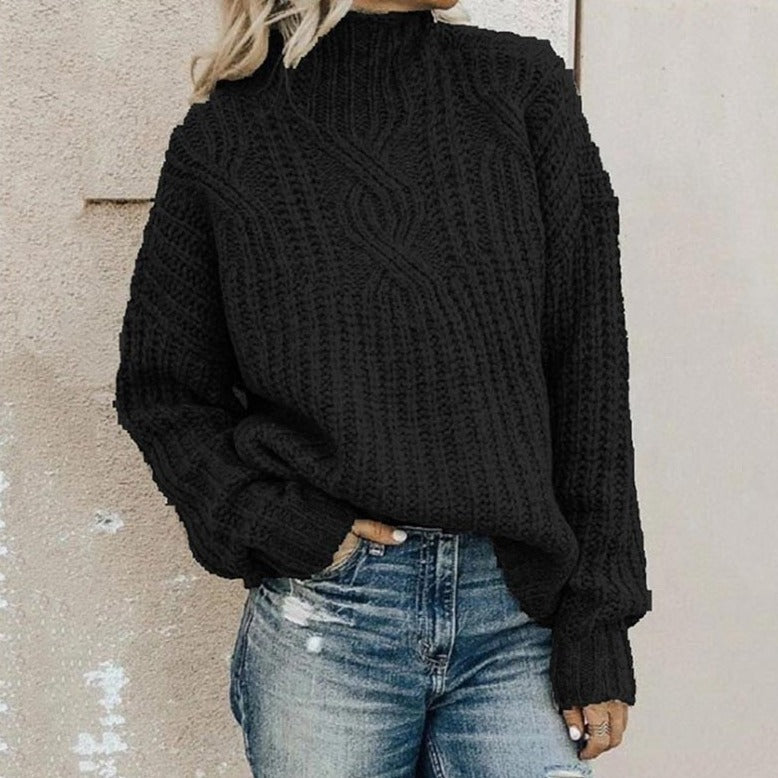 Zyra™ | Stilfuld Og Behagelig Kabelstrikket Sweater