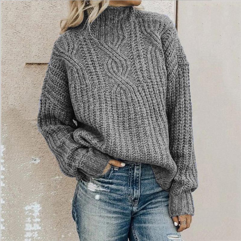 Zyra™ | Stilfuld Og Behagelig Kabelstrikket Sweater