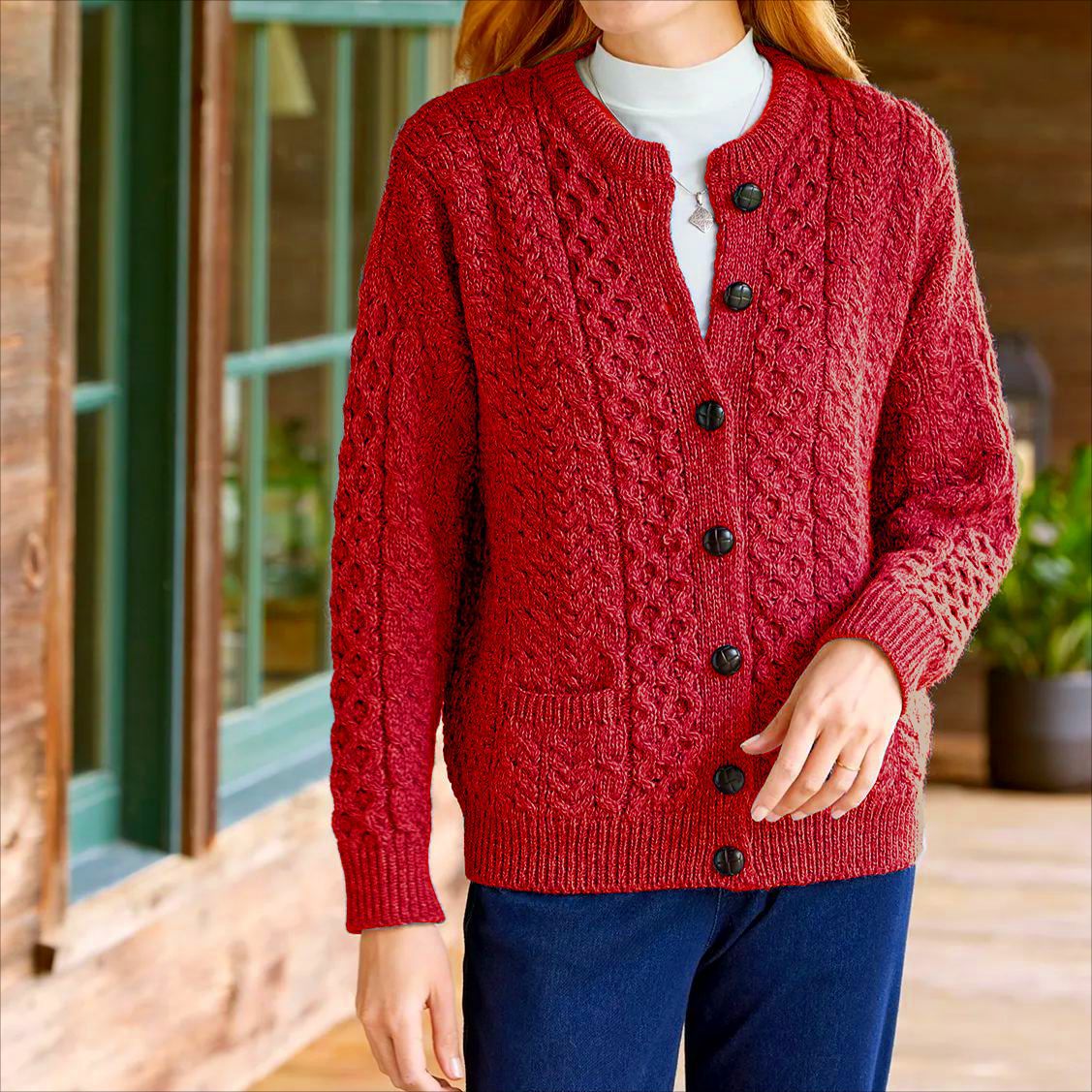 Zyra™ | Langærmet Casual Cardigan