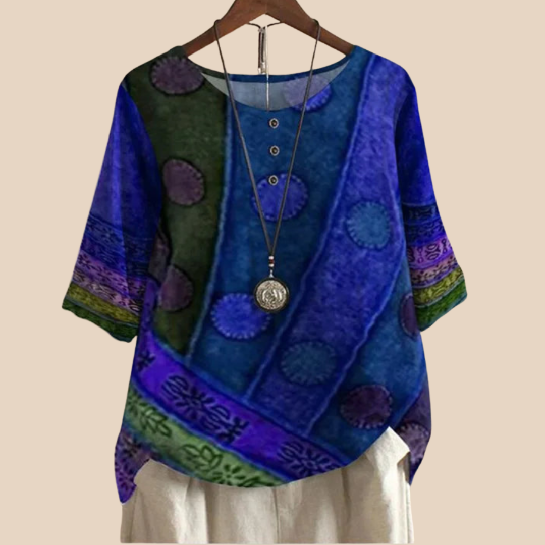 Zyra™ | Boho Afslappet Bluse