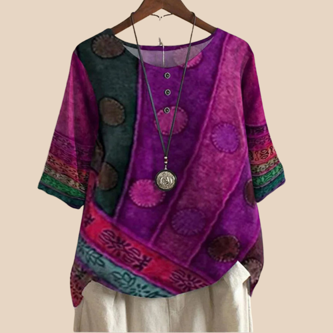 Zyra™ | Boho Afslappet Bluse