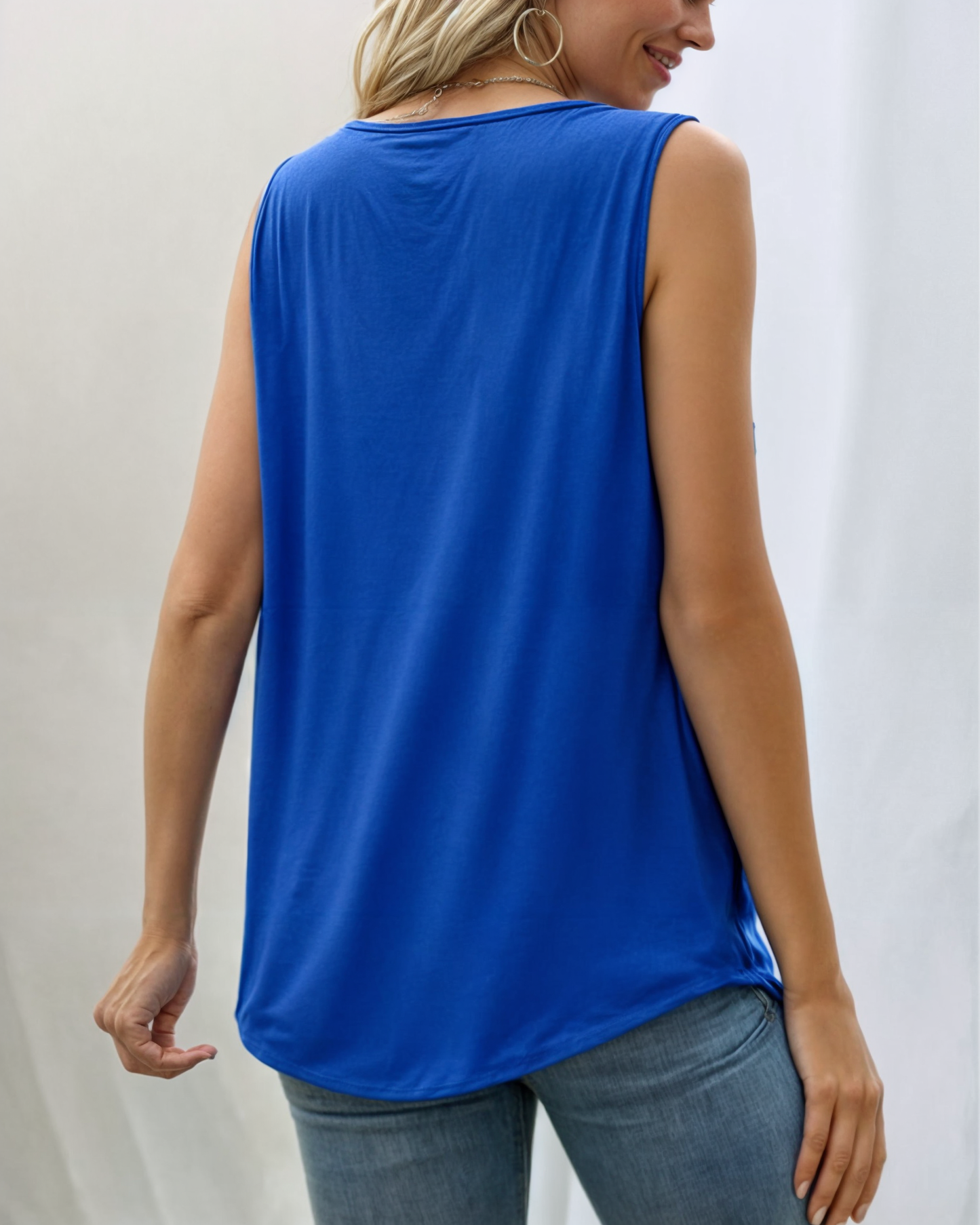 Zyra™ | Ærmeløs tanktop med firkantet udskæring