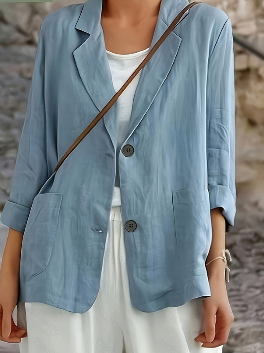Zyra™ | Tidløs Afslappet Let Blazer
