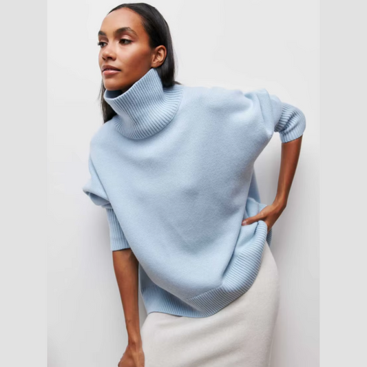 Zyra™ | Lun højhalset sweater