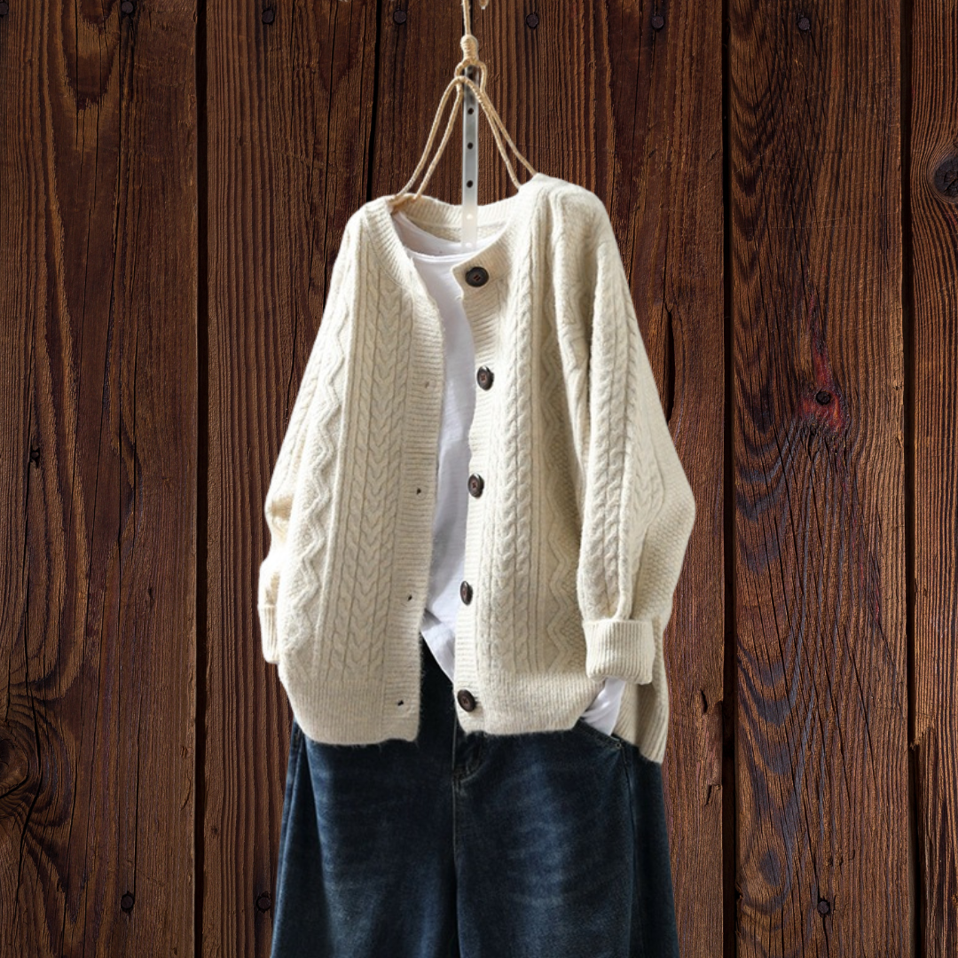 Zyra™ | Tidløs Strikcardigan