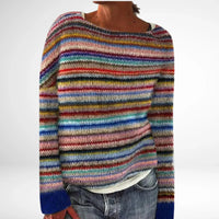 Farvede striber