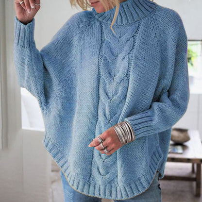 Zyra™ | Elegant poncho-inspireret trøje