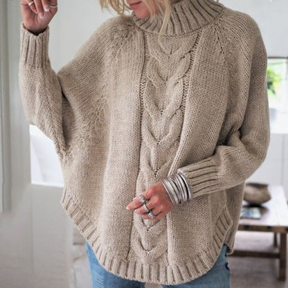 Zyra™ | Elegant poncho-inspireret trøje
