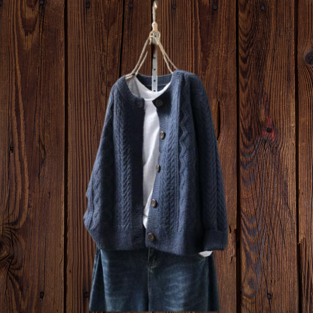 Zyra™ | Tidløs Strikcardigan