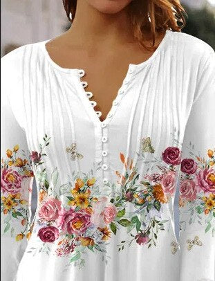 Zyra™ | Blomstret Tunika