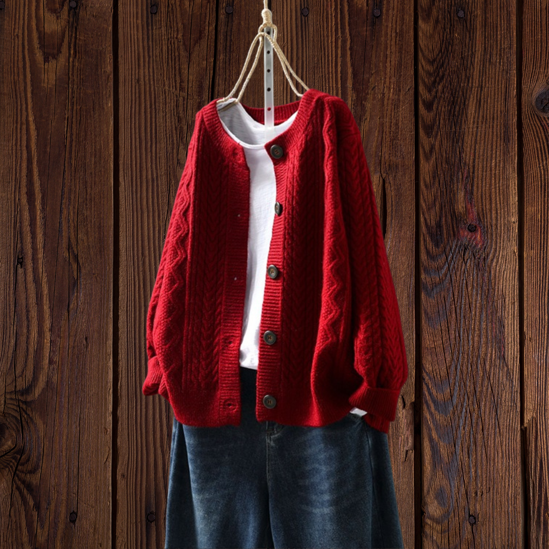 Zyra™ | Tidløs Strikcardigan
