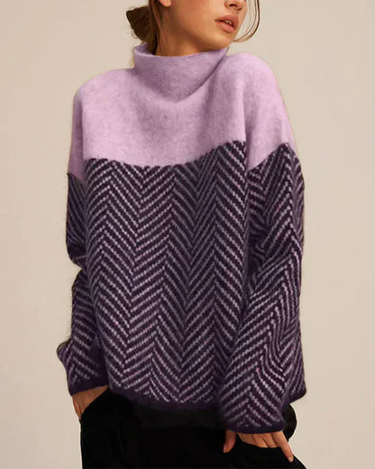 Zyra™ | Bomulds-rullekravesweater