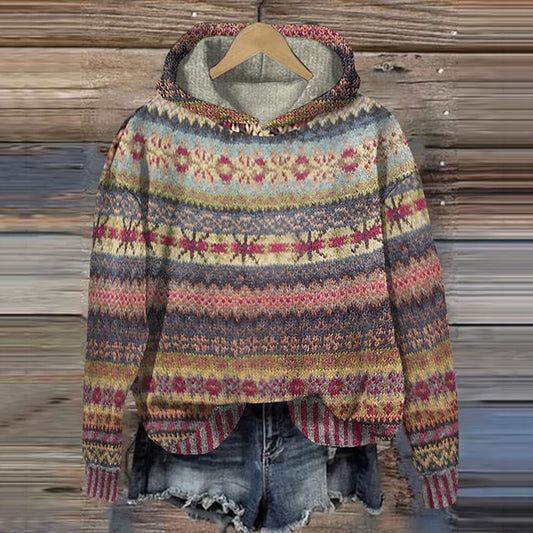 Zyra™ | Tidløs Mønster Hoodie