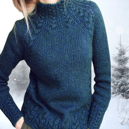 Zyra™ | Elegant Turtleneck Sweater