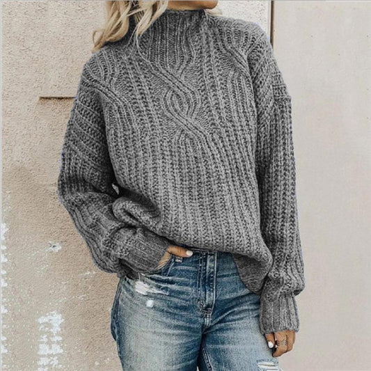 Zyra™ | Stilfuld Og Behagelig Kabelstrikket Sweater