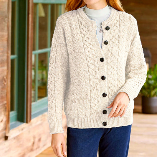 Zyra™ | Langærmet Casual Cardigan
