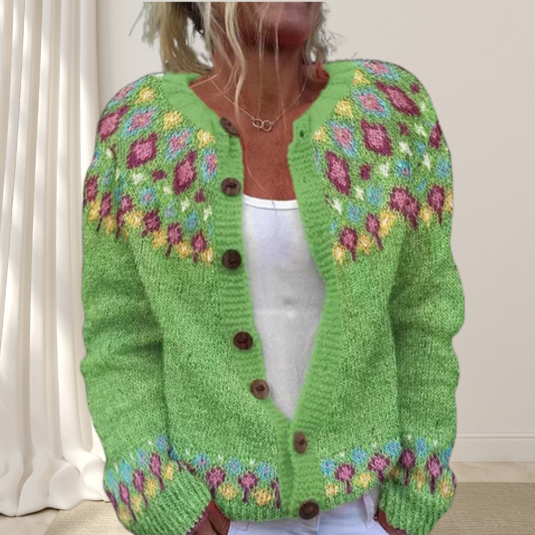 Zyra™ | Tidløs Strikcardigan med Komfort