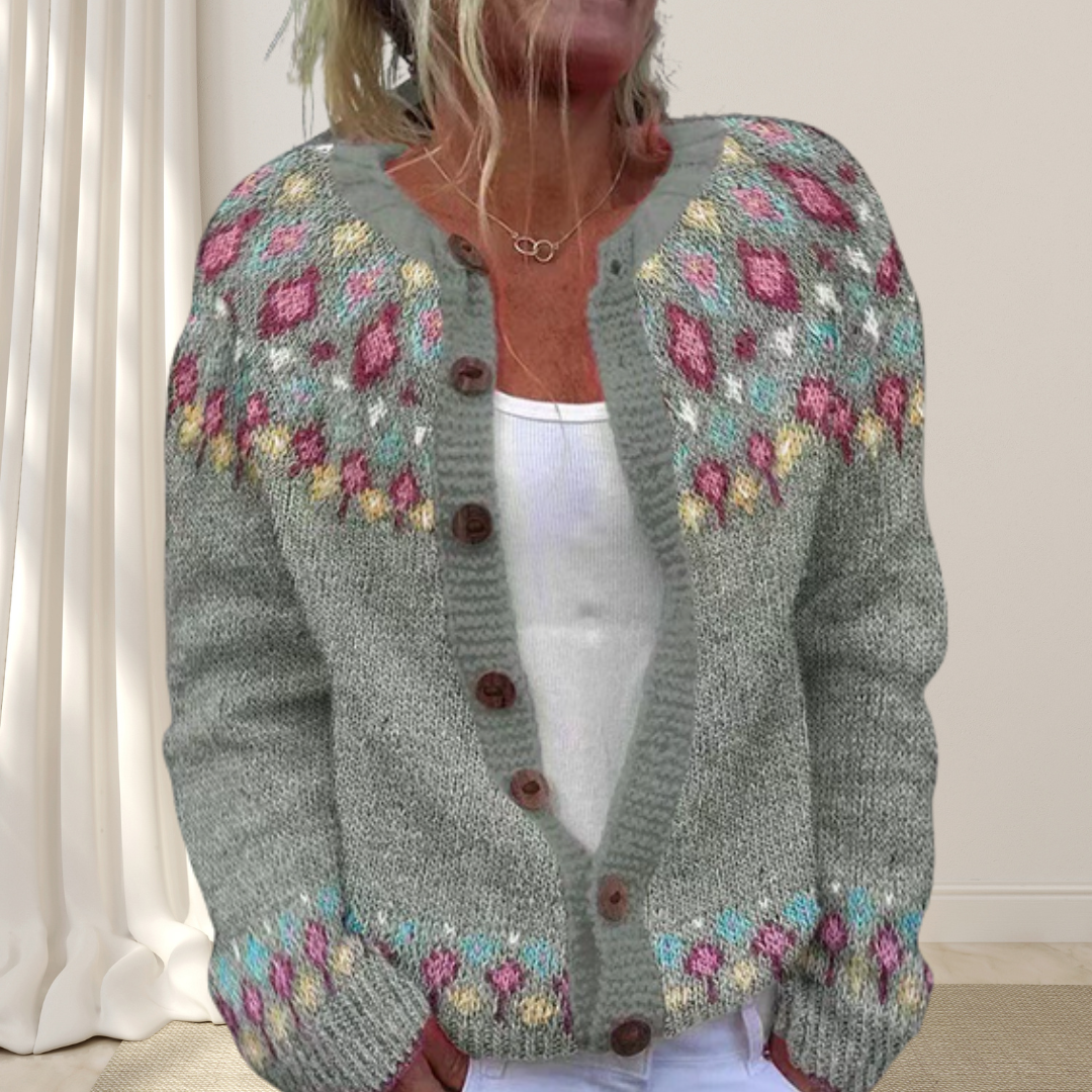 Zyra™ | Tidløs Strikcardigan med Komfort