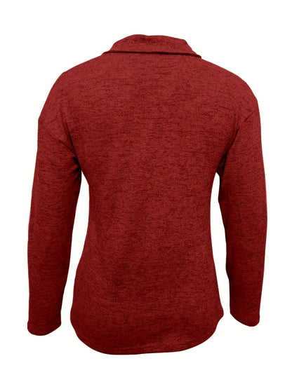 Zyra™ | Afslappet Zip-bluse med Komfort
