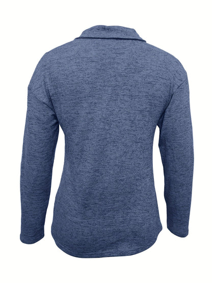Zyra™ | Afslappet Zip-bluse med Komfort